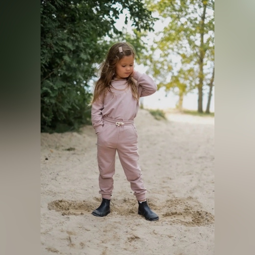 Organic Jogger Set - Rosebud | Bee & Magnolia | 4T
